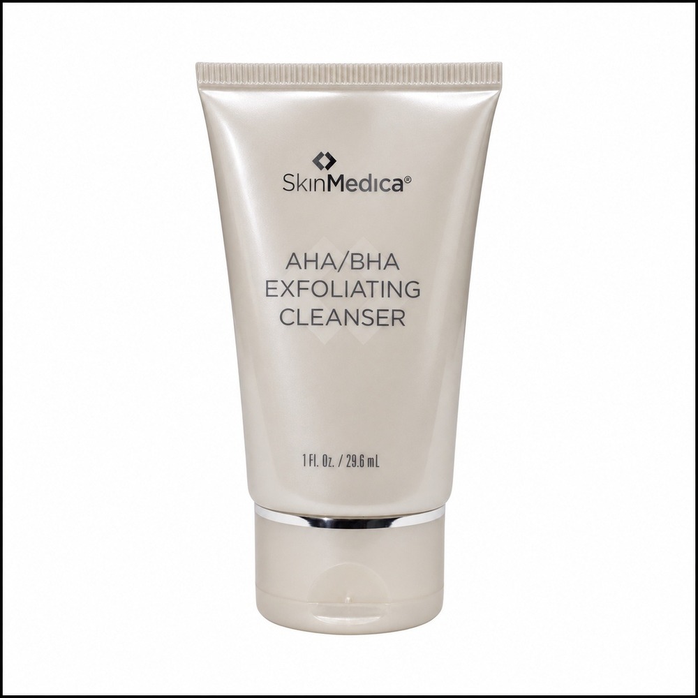 SkinMedica AHA BHA Exfoliating Cleanser 1 Fl Oz 29.6 mL Travel Size New